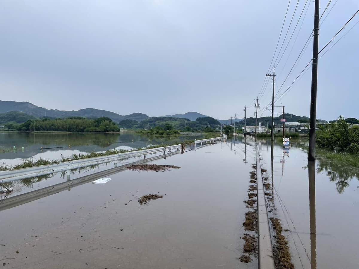 当時の被害状況（豊橋市役所財政課提供）