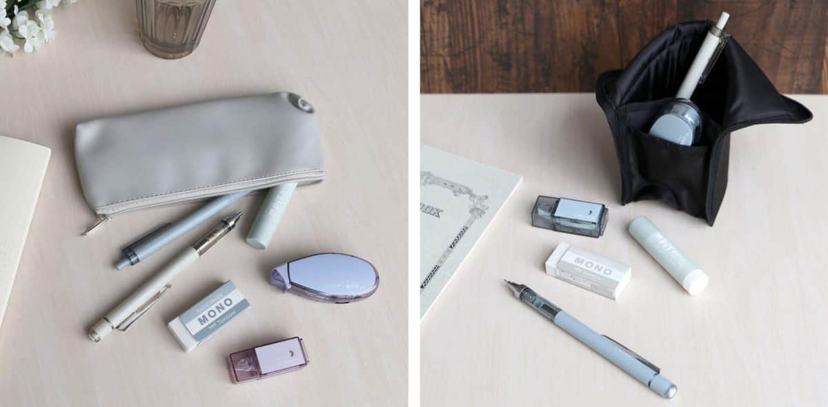 トンボ鉛筆「MONO・PiT」　ニュートラルなASH COLORの6アイテム