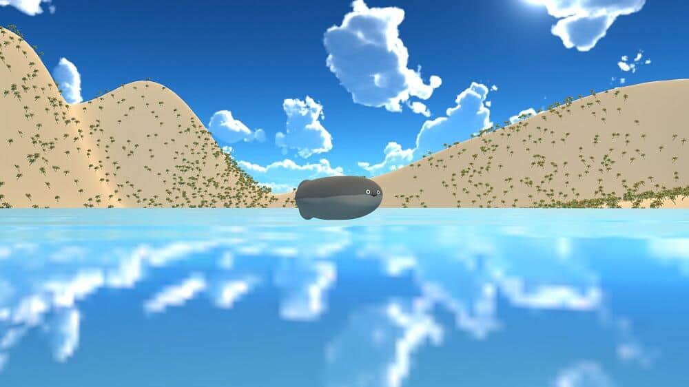 海の中には入れなかった