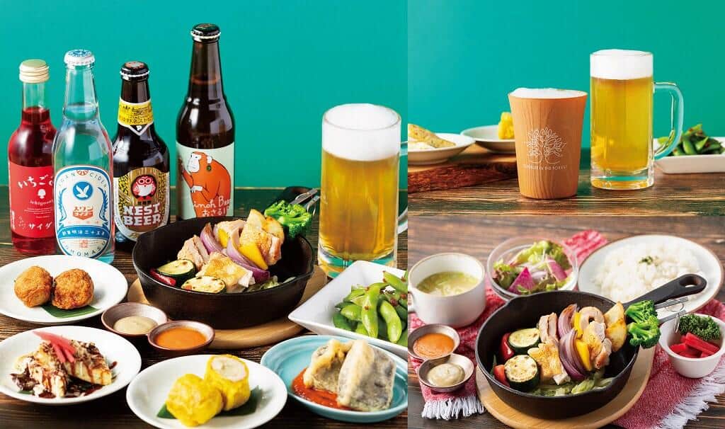 マイタンブラー持参で、500ml以下の生ビールが50円引きに