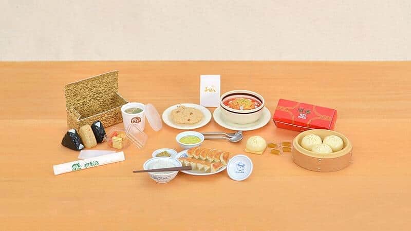 「551HORAI」「ぎょうざの満洲」　メニューをミニフィギュア化した第2弾