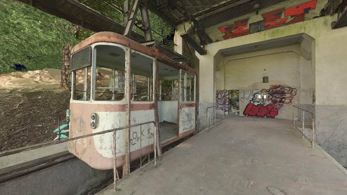 卒業研究の一環で作った「みとうさんぐち駅」のフォトグラメトリーワールド