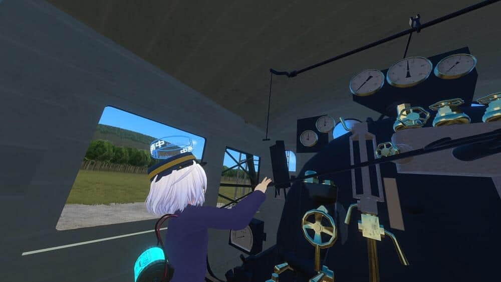 アクセルにあたる加減弁を操作するfrou01さん