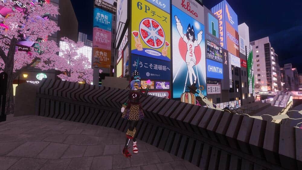 取材に応じたいとよさん　アバターは阪神仕様だが虎でなく「ジャガー」柄とのこと