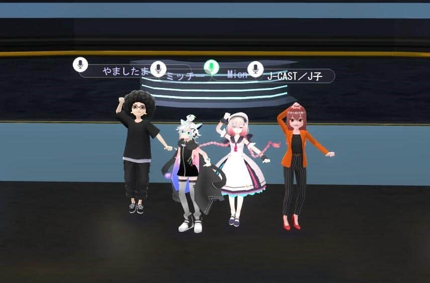 メタバース空間「バーチャ場」で行われた、作リエ第27回の後夜祭に、いちリスナーとして参加。1か月後には、ゲストとして作リエに関わることに