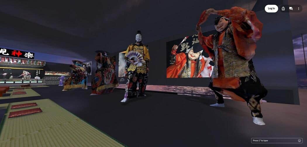 伝統芸能のメタバース活用　地方の文化を仮想空間から