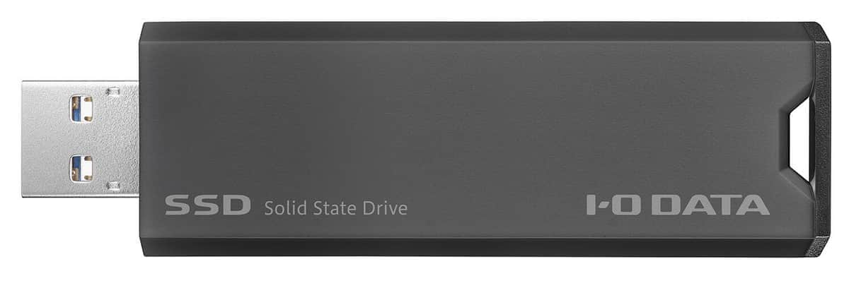 「アイ・オー・データ」からポータブルSSD　USBメモリーのようなスティック型