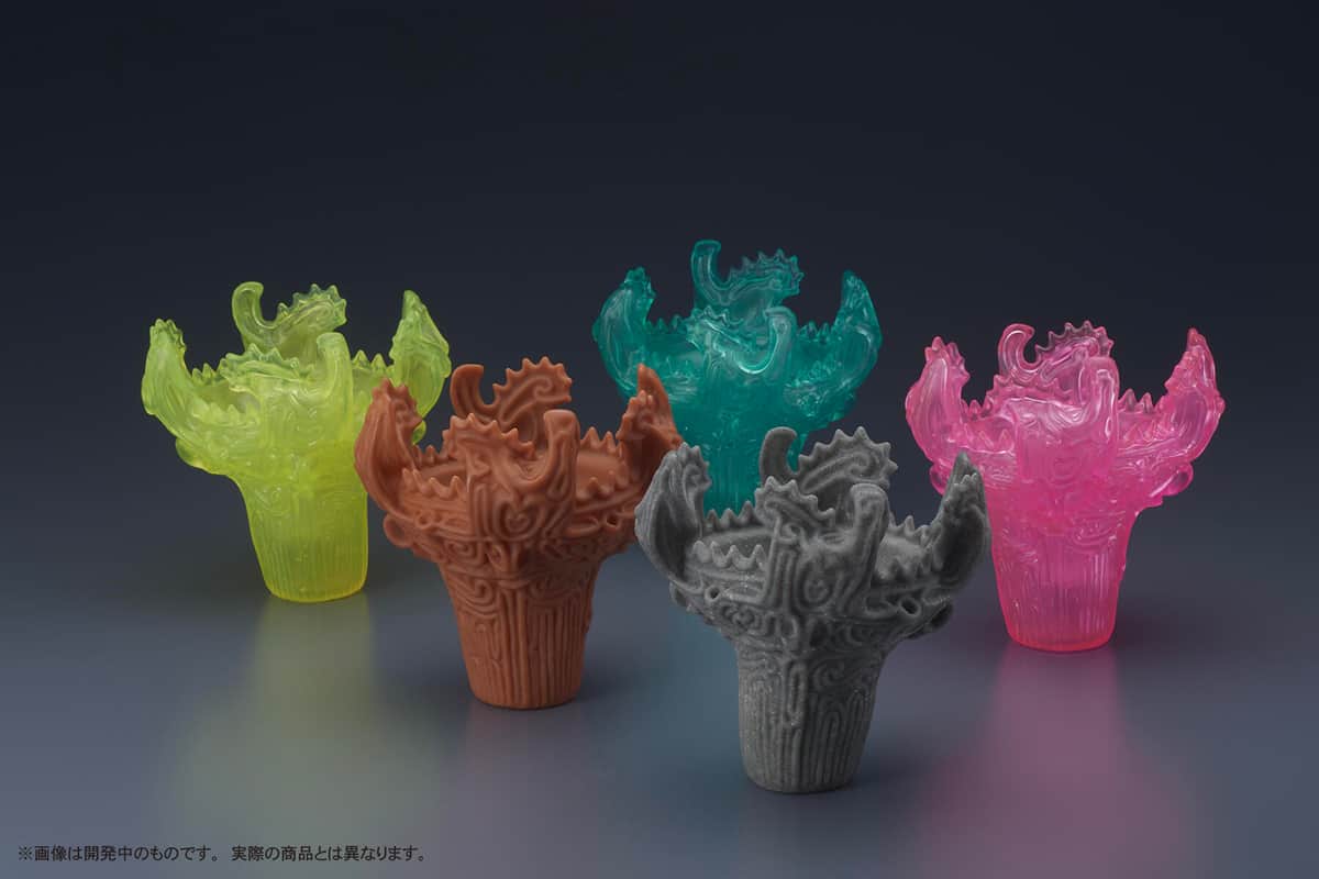 「火焔型土器」が約130mmのフィギュアに　「ソフ美　イマドキの土器」