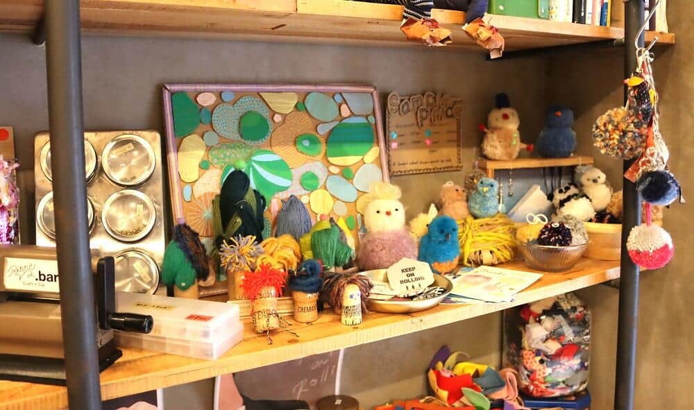 酒を楽しみつつモノづくり　アップサイクル品がカワイイ小物に「Rinne.bar」