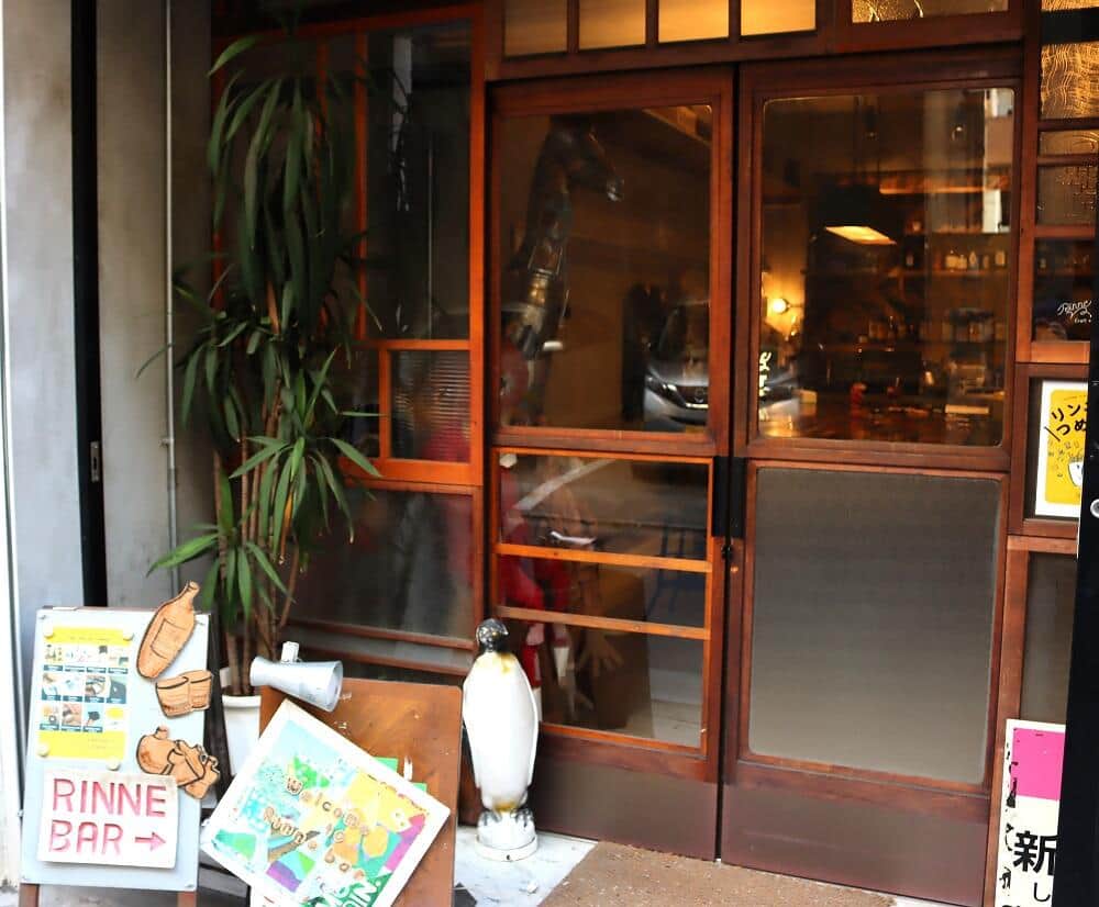 「Rinne.bar」入り口の様子