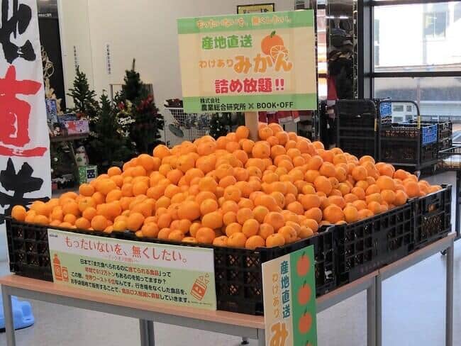 食品ロス削減に貢献するため、直接農家から仕入し安価で提供