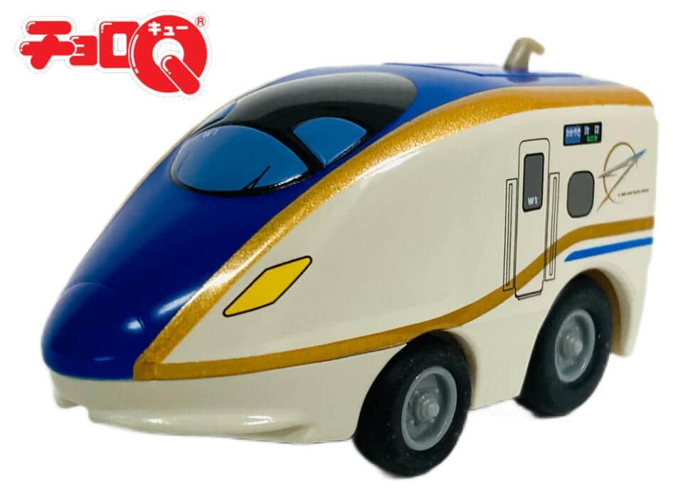 「北陸新幹線」敦賀開業記念「チョロQ」　「W7系北陸新幹線」のカラーリング