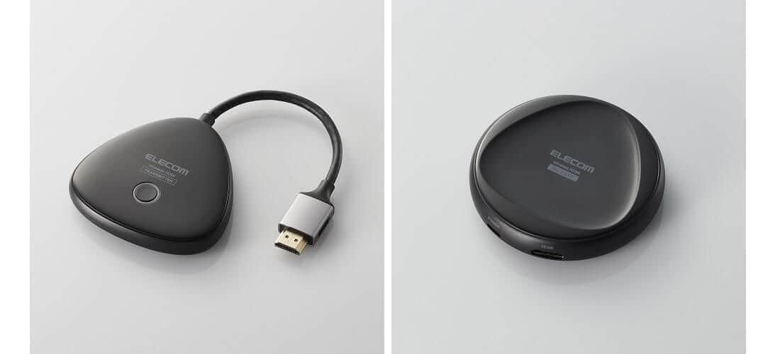 スマホ、パソコンの映像＆音声を大画面で　ワイヤレス送信できる送受信機