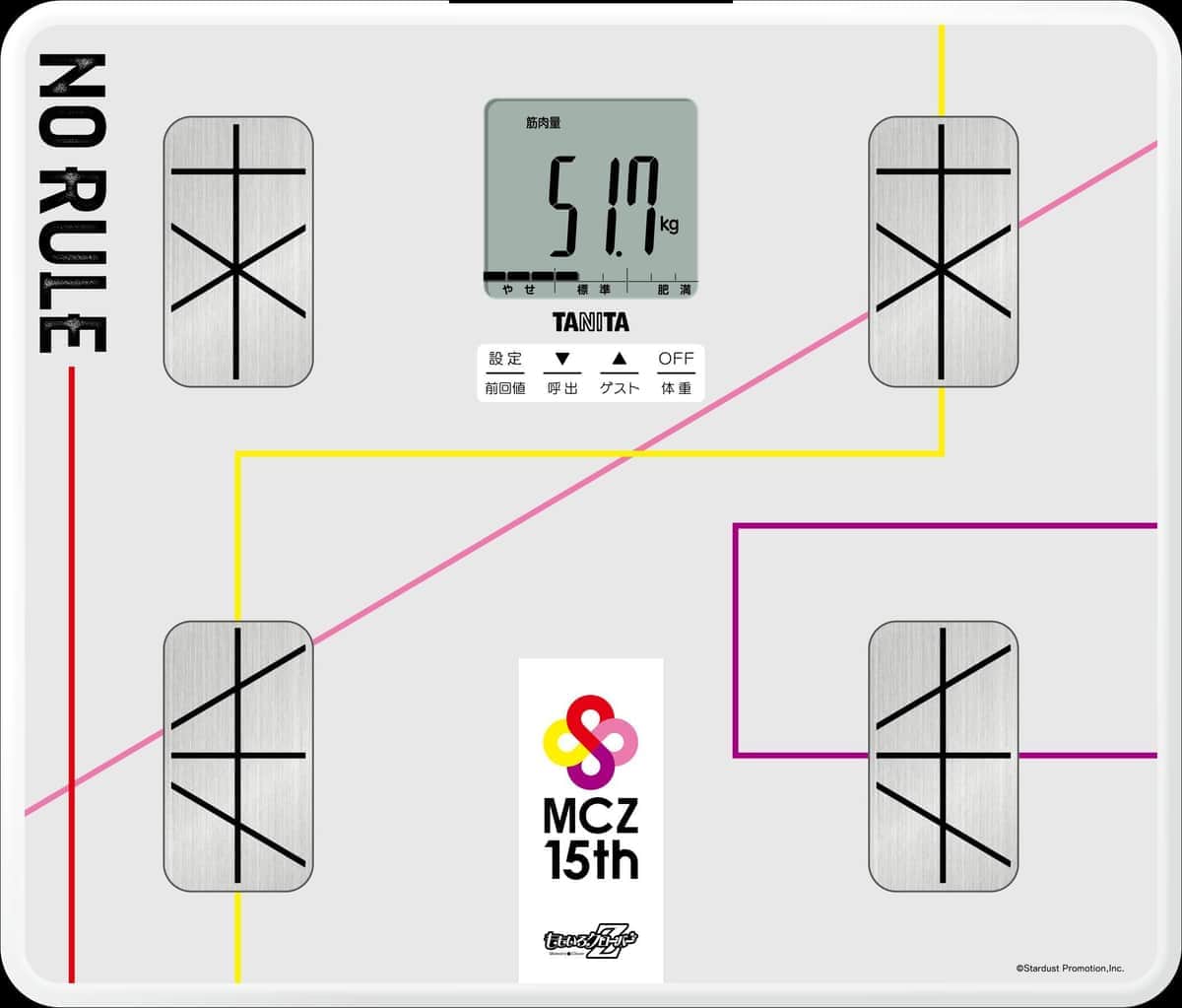 「タニタ×ももクロ」体組成計　メンバーが音声で、計測ナビゲート