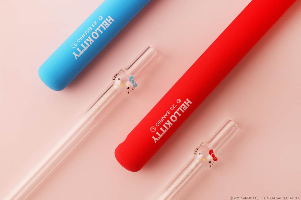 ストローは、タピオカドリンクやスムージーも楽しめる太さ