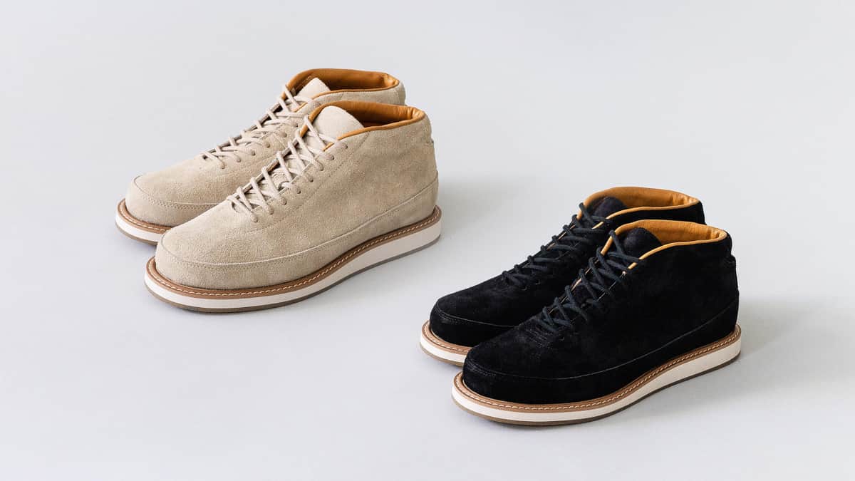 ブーツの見た目でありながらも、軽快な履き心地のスニーカー
