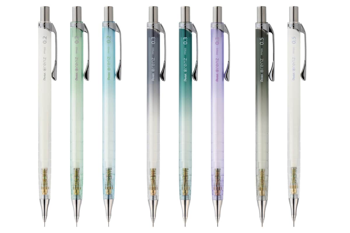 ぺんてる折れないシャープペン　「オレンズ」10周年限定モデル