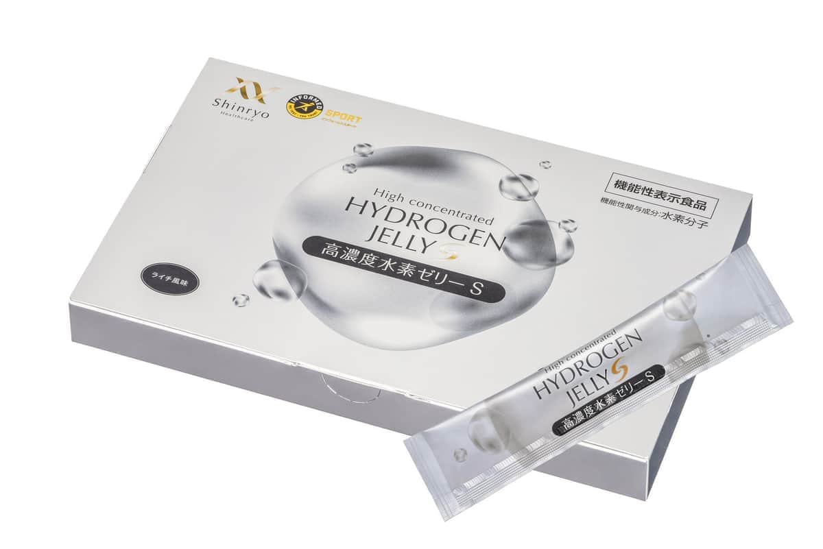 睡眠の質を高める機能性表示食品　「高濃度水素ゼリーS」