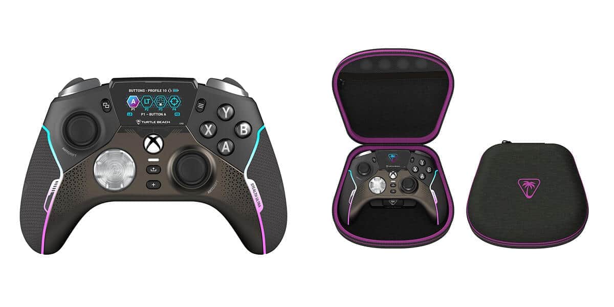 ゲーミングコントローラー「Stealth Ultra」　コマンドディスプレイ搭載