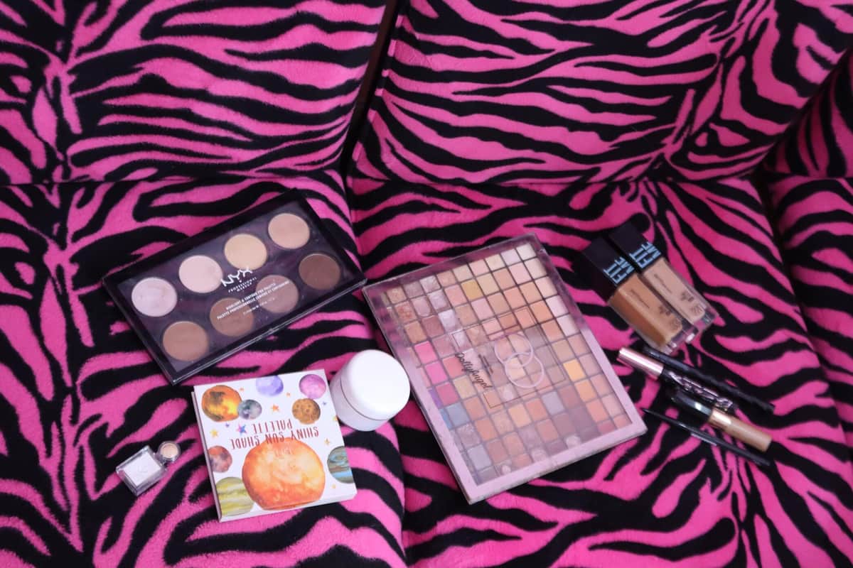 今回使用したメイク道具