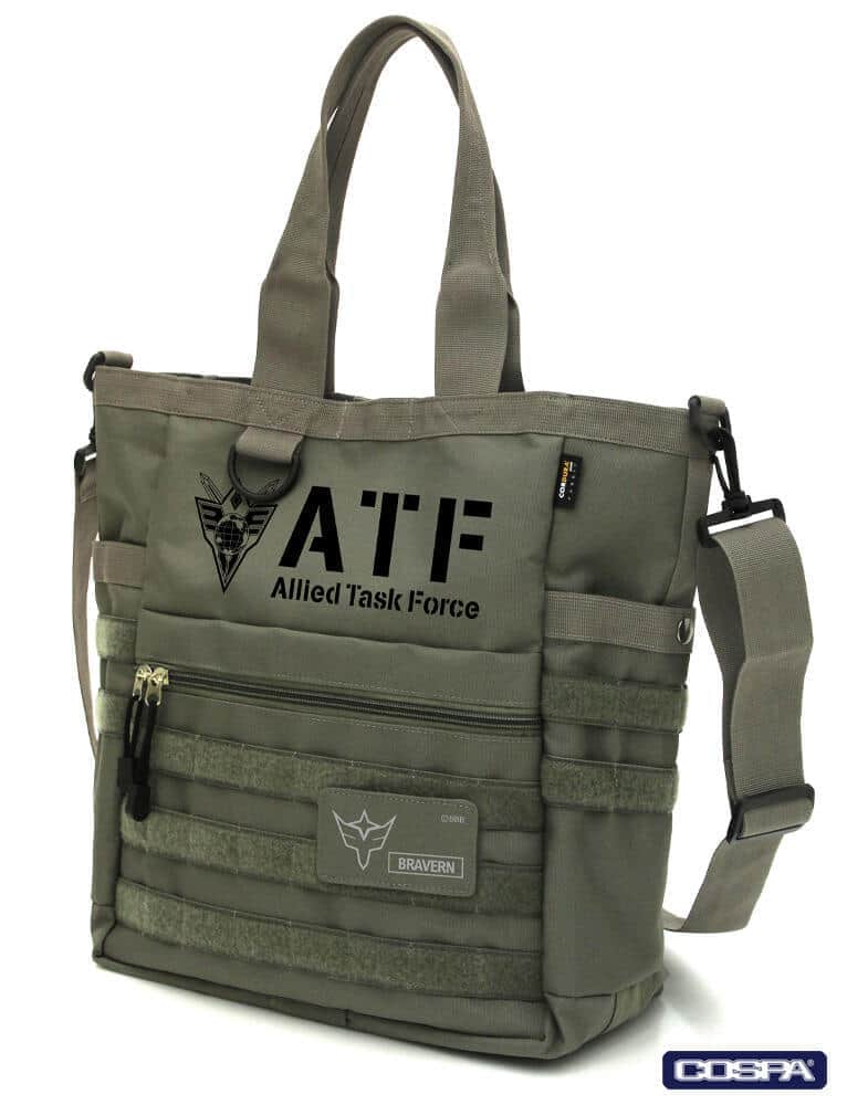 「勇気爆発バーンブレイバーン」　ロゴワッペン＆ファンクショナルトートバッグ