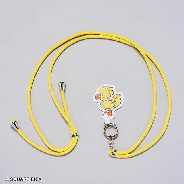 「ファイナルファンタジー」キャラクターのスマホストラップ　「チョコボ」など3種類