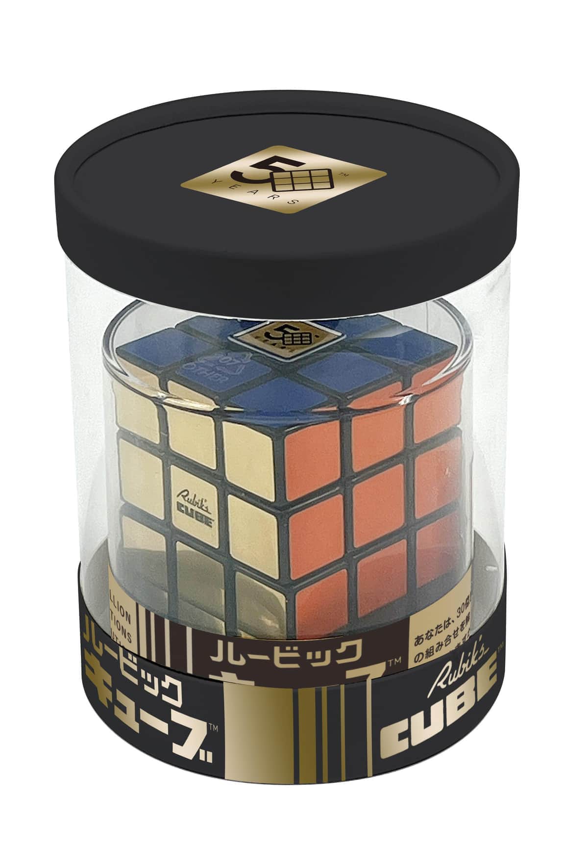 発明50周年記念「ルービックキューブ レトロ」発売　1908年日本上陸当時のディテールを再現