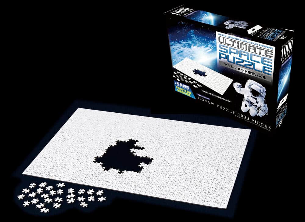 究極の「宇宙パズル」登場！　宇宙飛行士試験にも使われた白無地ジグソーパズル