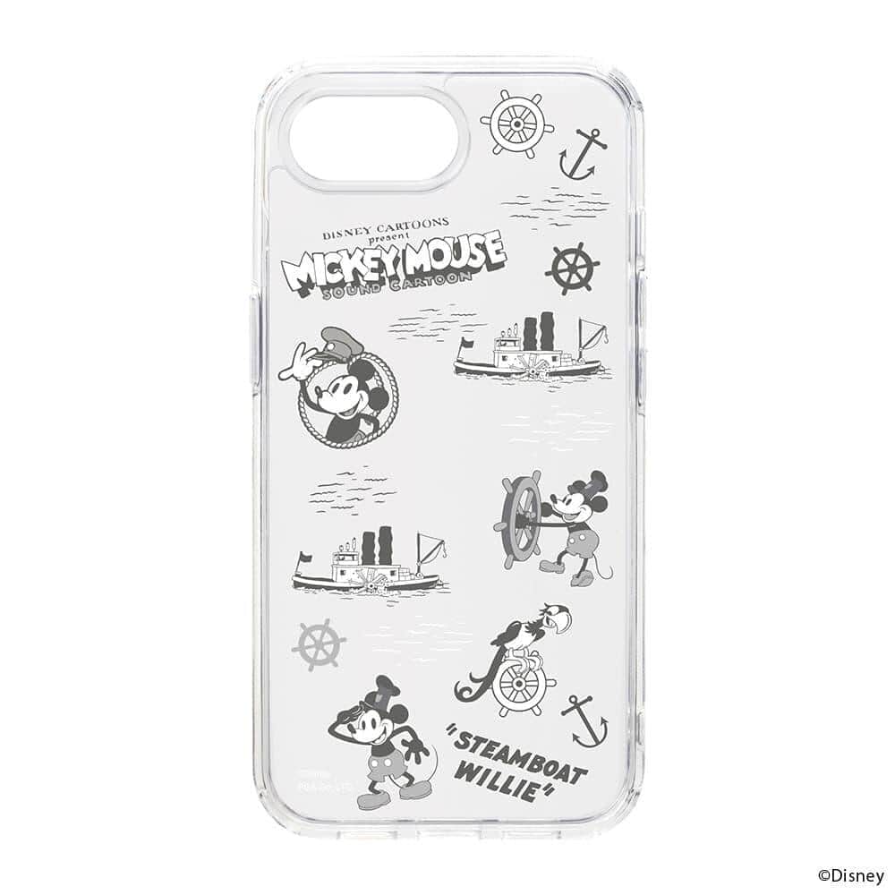 iPhone 16eのカラーが活かせる　「クリアハイブリッドケース」ディズニー・マーベルなど