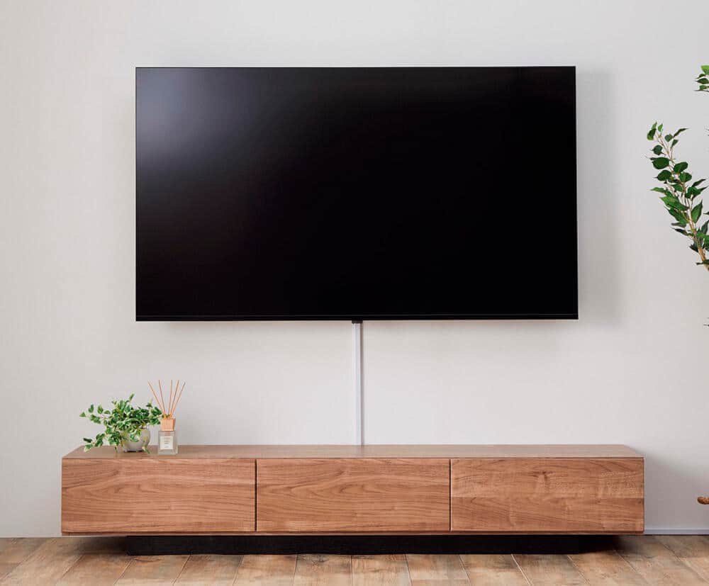 ニトリ、65V型4K対応 「壁掛けテレビ 壁掛けパーツ付き」発売: J