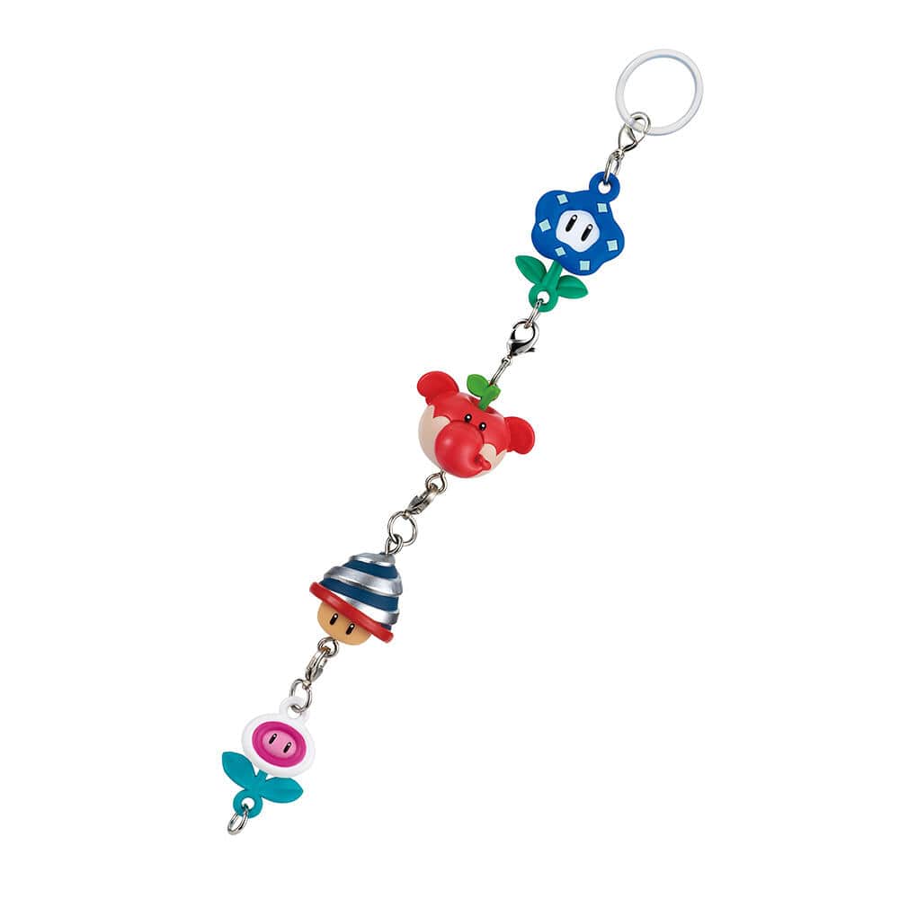 「スーパーマリオブラザーズ ワンダー」登場アイテムがつなげられるチャーム