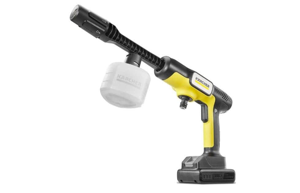 モバイル高圧洗浄機「OC 5 Handy CB」　ケルヒャーから、片手で使えるガンタイプ