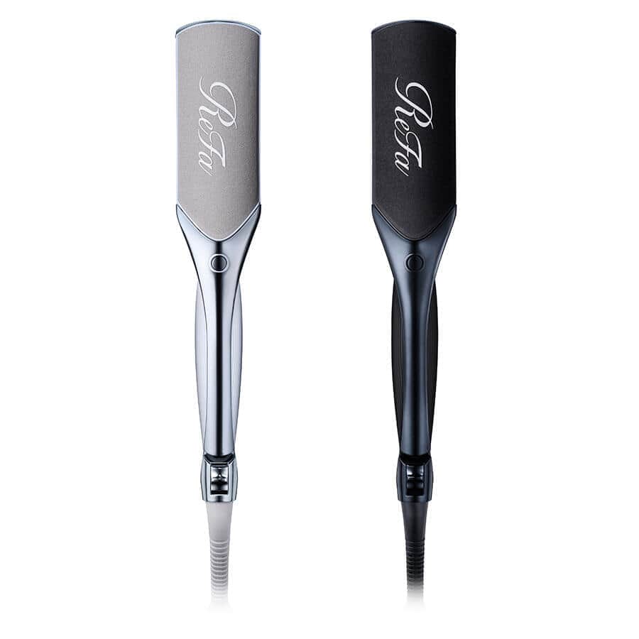 1ストロークでうねりを整えツヤめくストレートヘアに導く　「ReFa」ヘアアイロン