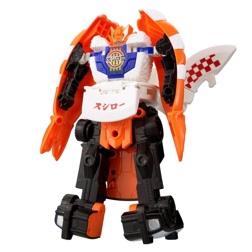 バンダイ×スシローコラボ第2弾　すしの「えび」と「パトカー」が合体