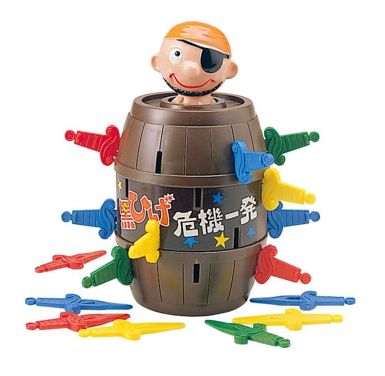 1975年発売「黒ひげ危機一発」（初代）