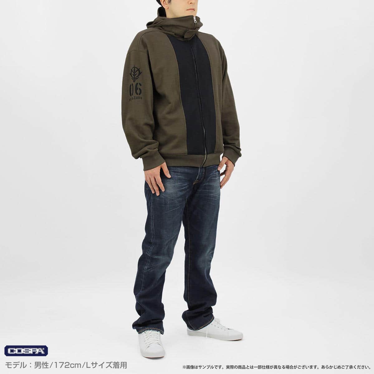 ガンダムの世界観を日常の中で楽しめる1着
