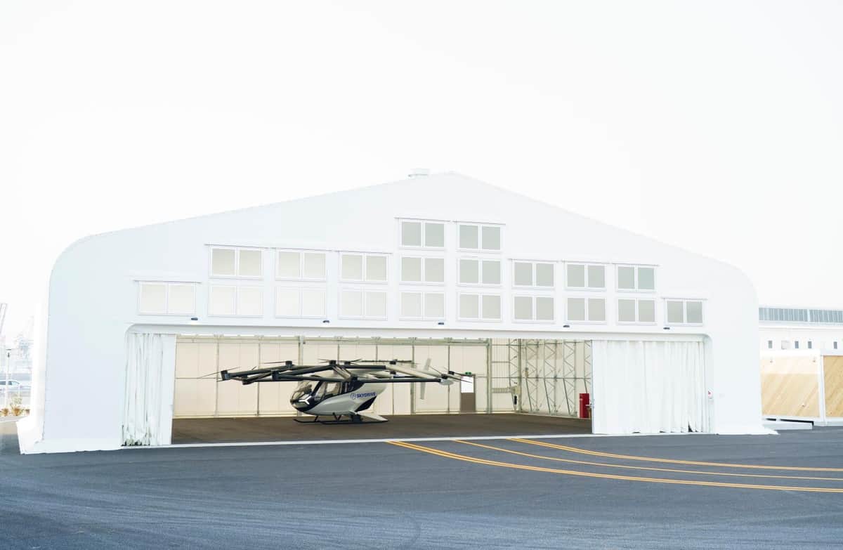 空飛ぶクルマ「SKYDRIVE（SkyDrive式SD-05型）全体