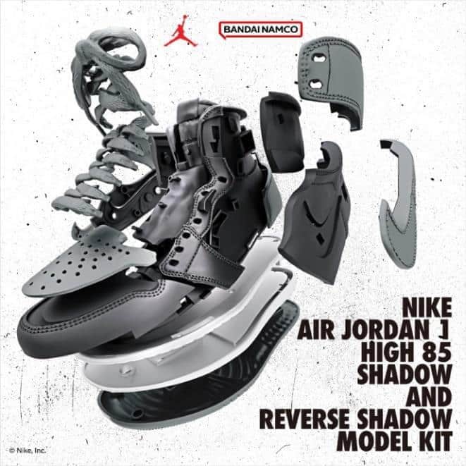 NIKEシューズ「Air Jordan 1」がカプセルトイとプラモデルに