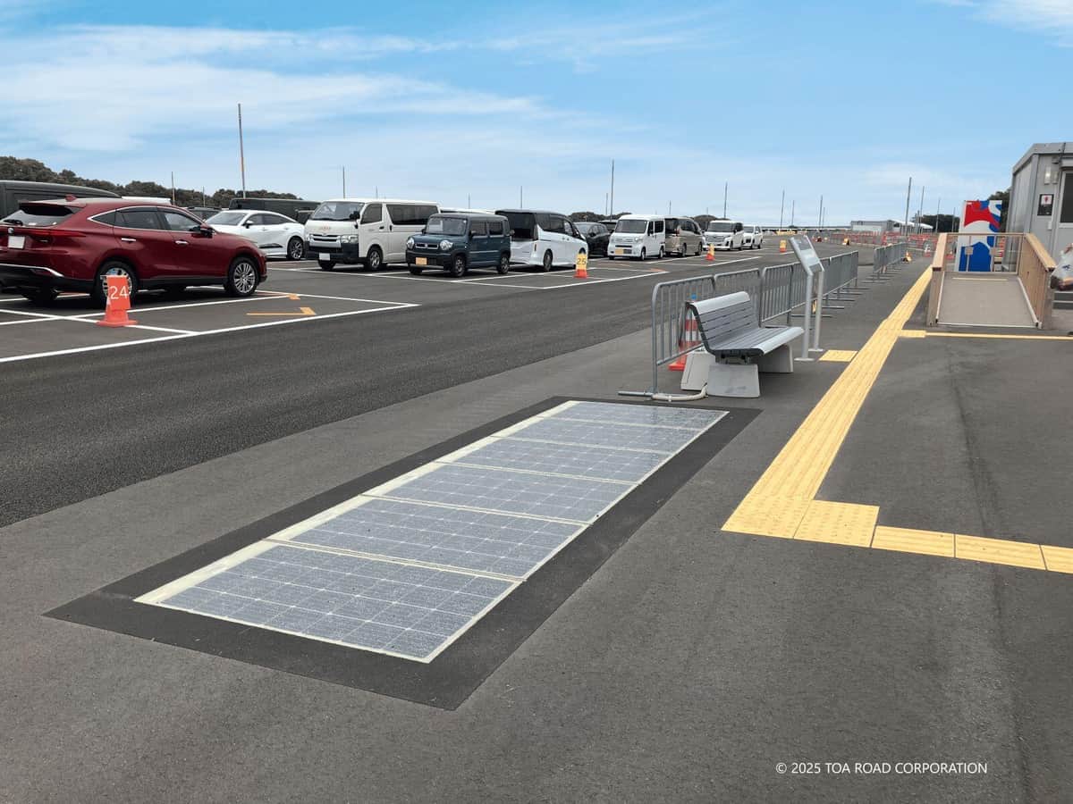舞洲P＆R駐車場 A 西エリアに設置