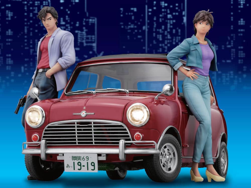 「シティーハンター」リョウの愛車「ミニクーパー」が組み立てられるシリーズ