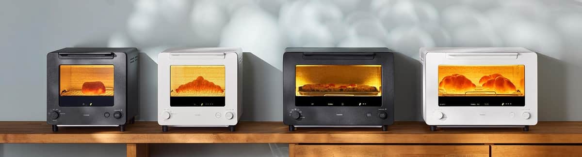 食パンが一度にたくさん焼けて、ピザもアツアツでおいしく楽しめる
