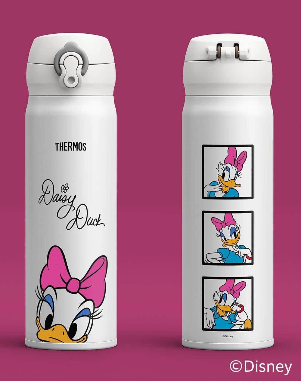 ミッキーたちと楽しく・おいしくドリンクを味わえる
