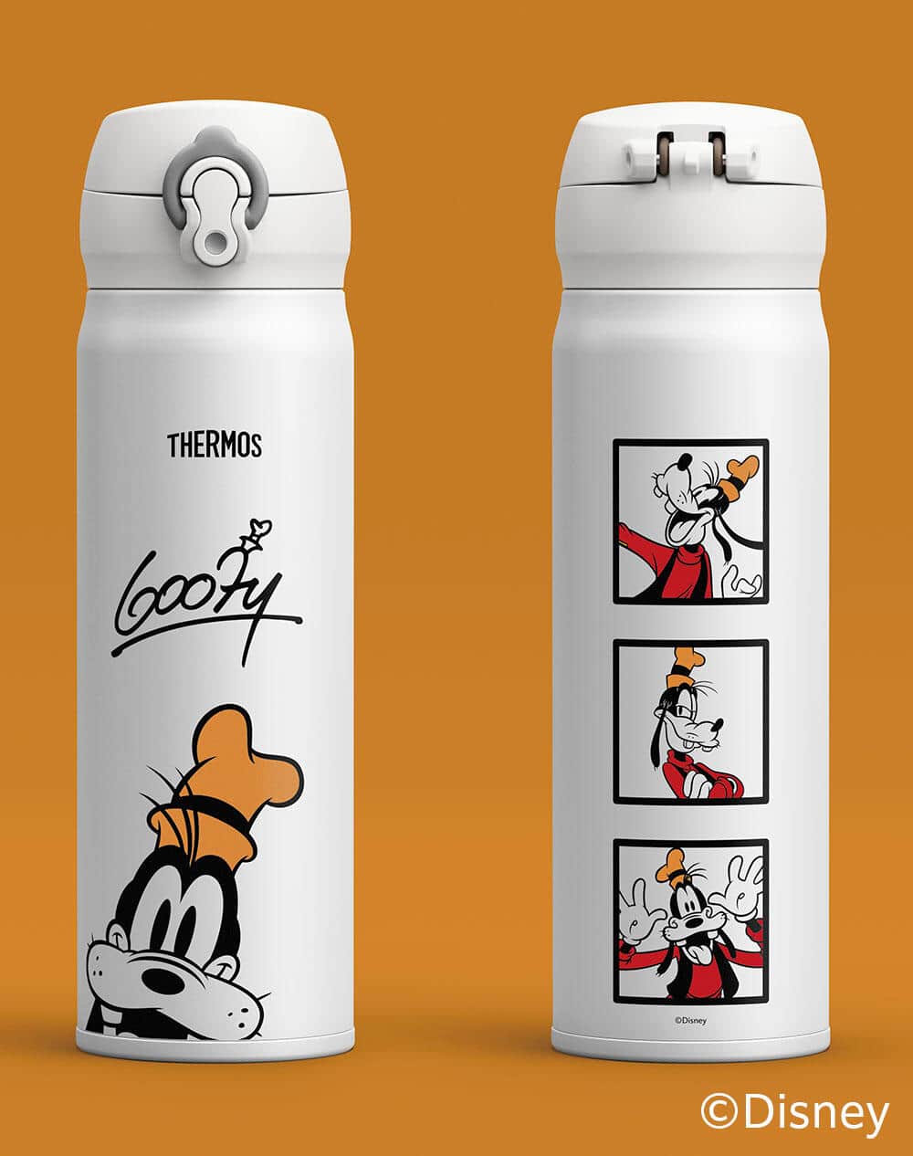 ミッキーたちと楽しく・おいしくドリンクを味わえる
