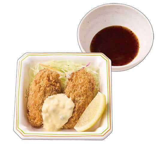 旬の「牡蠣」をフライで存分に
