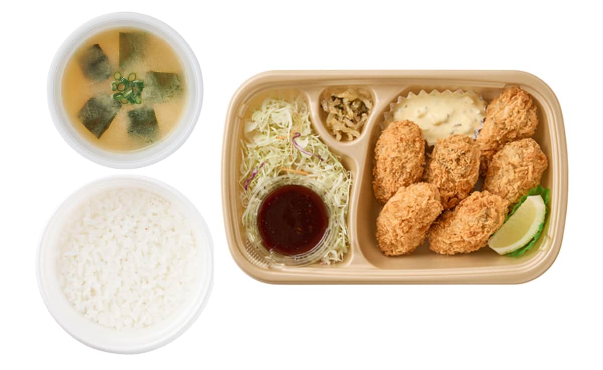 旬の「牡蠣」をフライで存分に
