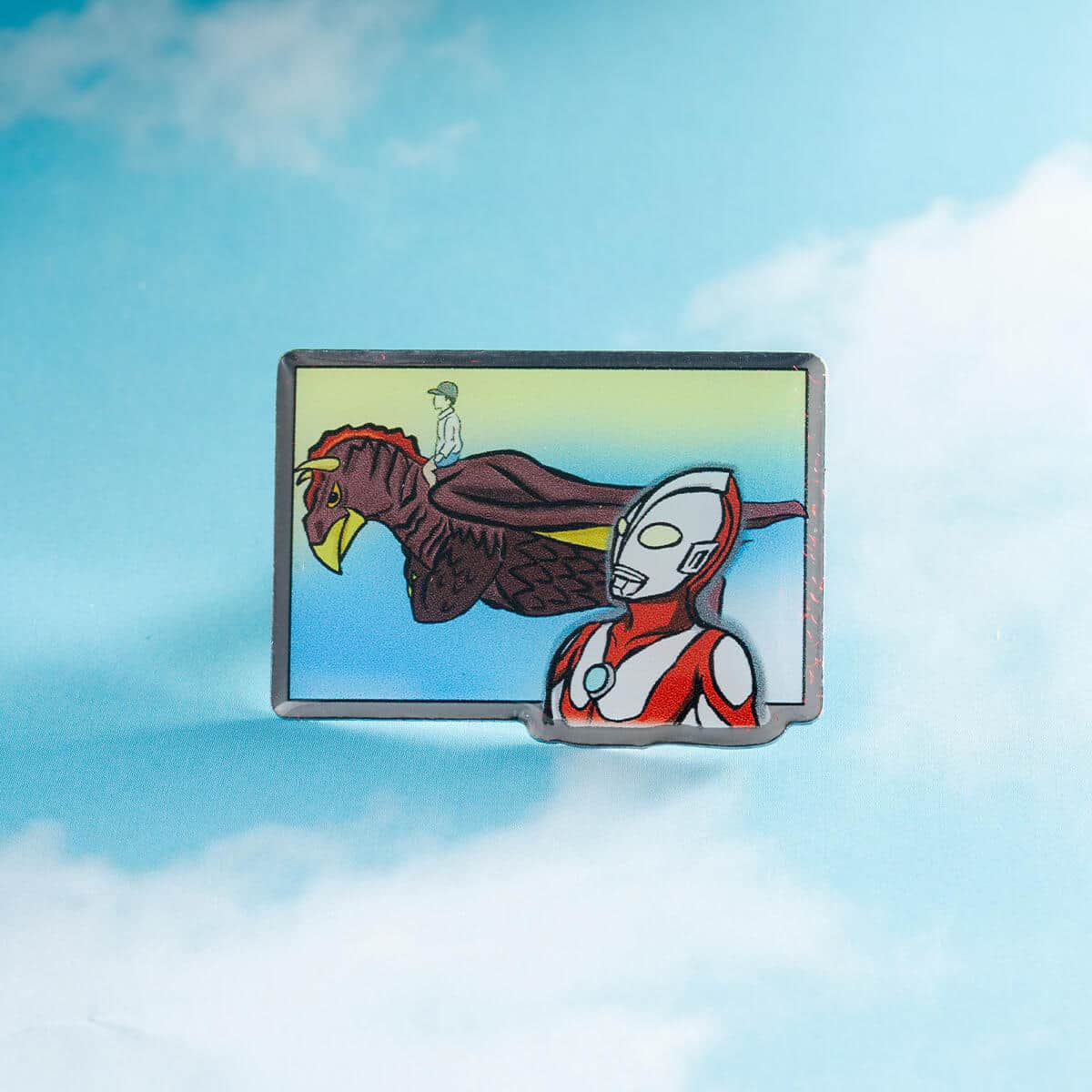 各話を象徴するシーンをセレクト、ピンズにデザイン
