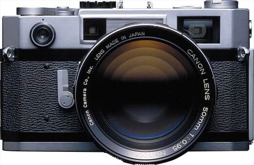 新旧のキヤノンの名機が勢ぞろい
