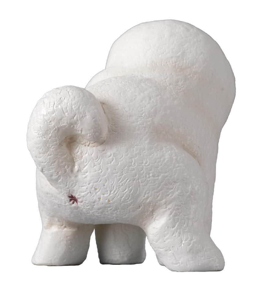 犬たちがふんばる愛らしい！？姿を再現した全6種
