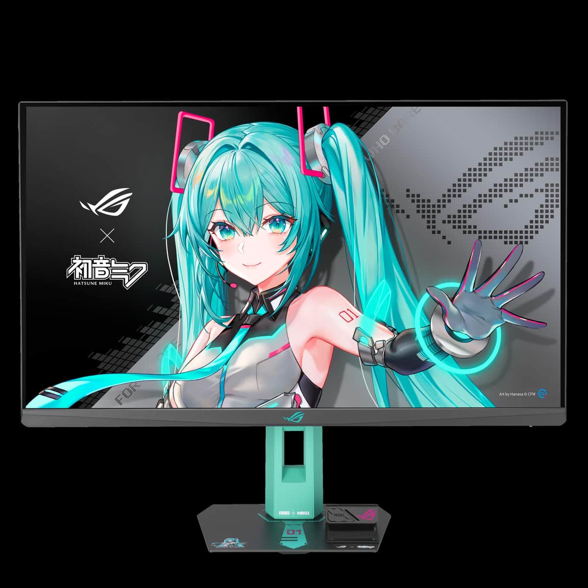 コンプリートすればケースからマザーボードまで「初音ミク」仕様に
