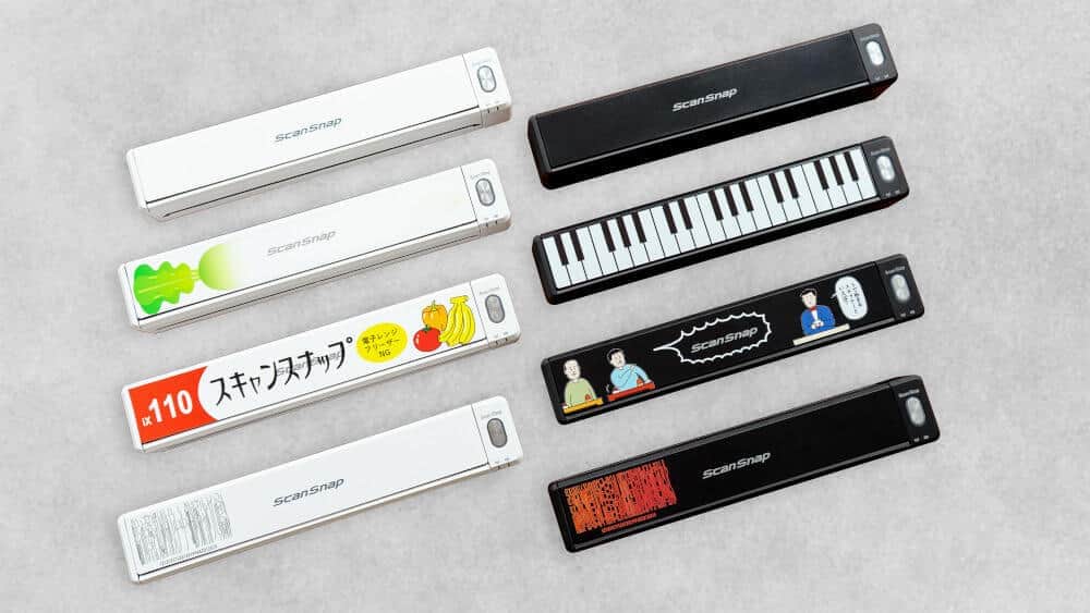 バッテリー内蔵のモバイルスキャナー　USB Type-C対応